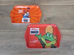 2 Vintage kleine dienbladen van Kellogg's, Gebruiksvoorwerp, Onbekend, Ophalen of Verzenden, Zo goed als nieuw