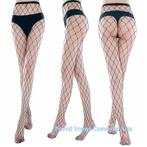 K16 netpanty, 3 verschillende mazen, fijn, middel en groot, Kleding | Dames, Leggings, Maillots en Panty's, Zwart, Nieuw, Ophalen of Verzenden