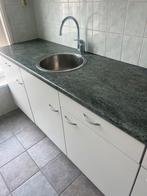 Mandemakers keuken, Huis en Inrichting, Keuken | Complete keukens, Wit, Enkelwandige keuken, Ophalen of Verzenden, Hout