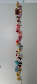 Vintage Knijpbeestjes uit de jaren 80, Ophalen of Verzenden, Gebruikt, Overige typen