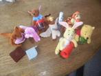 Disney Winnie de Poeh MCD pluches 2002 complete set 12cm, Ophalen of Verzenden, Overige figuren, Zo goed als nieuw, Beeldje of Figuurtje