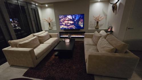 Prachtige 2 x 2.5 Zits Banken ZGAN...!, Huis en Inrichting, Banken | Sofa's en Chaises Longues, Zo goed als nieuw, 200 tot 250 cm