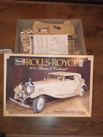 Rolls Royce Revell 1/16 kit - bouwdoos 1:16  zeer groot