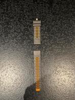 Garmin QuickFit 22mm | Graphite/Spark Orange Silicone, Sieraden, Tassen en Uiterlijk, Sporthorloges, Ophalen, Garmin 8, Zwart