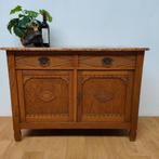Vintage antiek dressoir commode ladekast met marmer blad 810, Huis en Inrichting, Valkenswaard, Gebruikt, Info@flashbackfurniture.nl