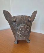 Leuke metalen bloembak model varken / pig., Ophalen of Verzenden, Zo goed als nieuw, Boerderijdier, Overige typen