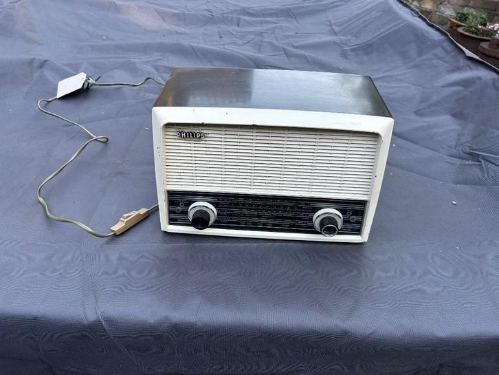 vintage radio's blue tooth jaren 60, Audio, Tv en Foto, Luidsprekers, Refurbished, Front, Rear of Stereo speakers, Minder dan 60 watt