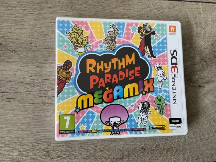Rhythm Paradise Megamix voor de Nintendo 3DS, Spelcomputers en Games, Games | Nintendo 2DS en 3DS, Zo goed als nieuw, 1 speler