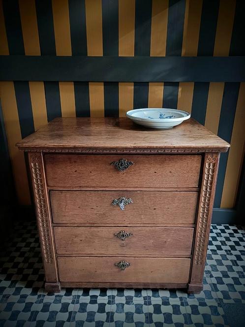 Antieke ladenkast, ladenkastje, Antiek en Kunst, Curiosa en Brocante, Ophalen