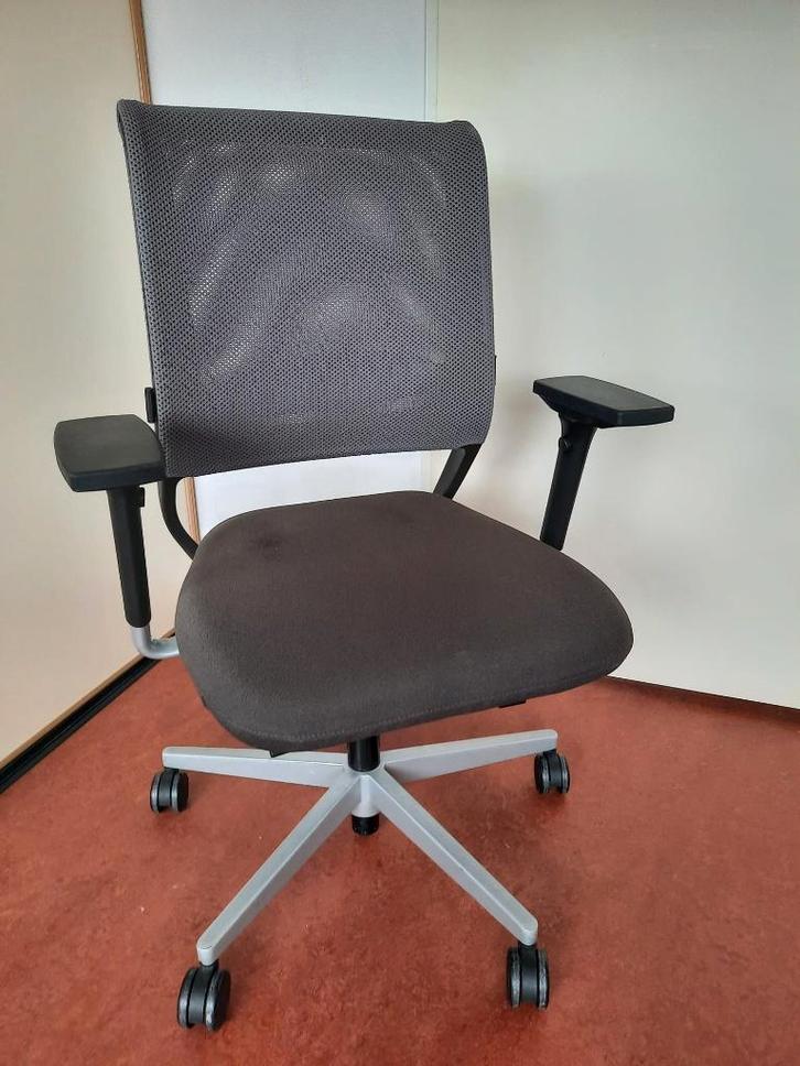 Sedus Netwin NW-100 bureaustoel, Huis en Inrichting, Bureaustoelen, Gebruikt, Bureaustoel, Grijs, Ergonomisch, Ophalen