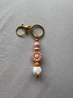 Pastel Sleutelhanger met Bloem - Handgemaakt!, Sieraden, Tassen en Uiterlijk, Armbanden, Overige kleuren, Kunststof of Plastic