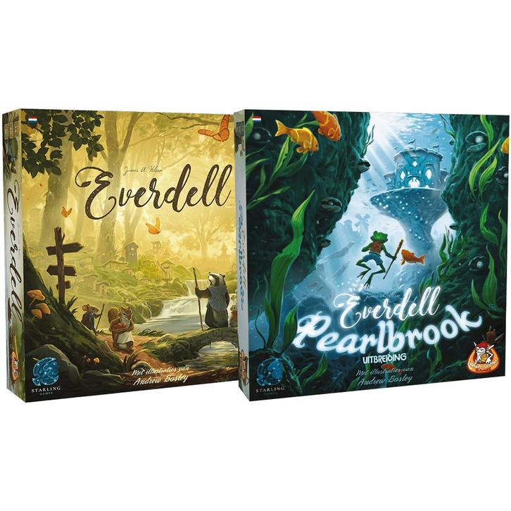 Bordspel Everdell Basisspel NL - Everdell Pearlbrook, Hobby en Vrije tijd, Gezelschapsspellen | Bordspellen, Nieuw, Een of twee spelers