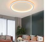 Scandinavische Ronde Plafondlamp - NordicGlow 60cm, Huis en Inrichting, Lampen | Plafondlampen, Ophalen, Zo goed als nieuw