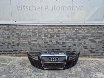 Audi A4 b7 2004 - 2008 voorbumper met grille en sproeiers beschikbaar voor biedingen