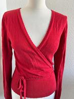 King Louie maat L rood wikkel cardigan vest 2282, Maat 42/44 (L), Ophalen of Verzenden, Zo goed als nieuw, King Louie