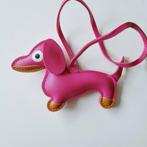 Tashanger hond sleutelhanger teckel dog nepleer hanger, Verzenden, Nieuw