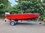 Speedboot inclusief trailer, Watersport en Boten, Ophalen, Gebruikt, Minder dan 70 pk, 3 tot 6 meter