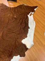 koeienhuid bont bruin 222/175 cm, Gebruikt, Bruin, Etten-Leur, 150 tot 200 cm