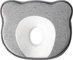 Grijs-wit ergonomisch babykussen tegen plat achterhoofd, Jongetje of Meisje, Wit, Nieuw, Ophalen of Verzenden