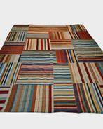Groot Kelim Patchwork 300x250 wollen vloerkleed India