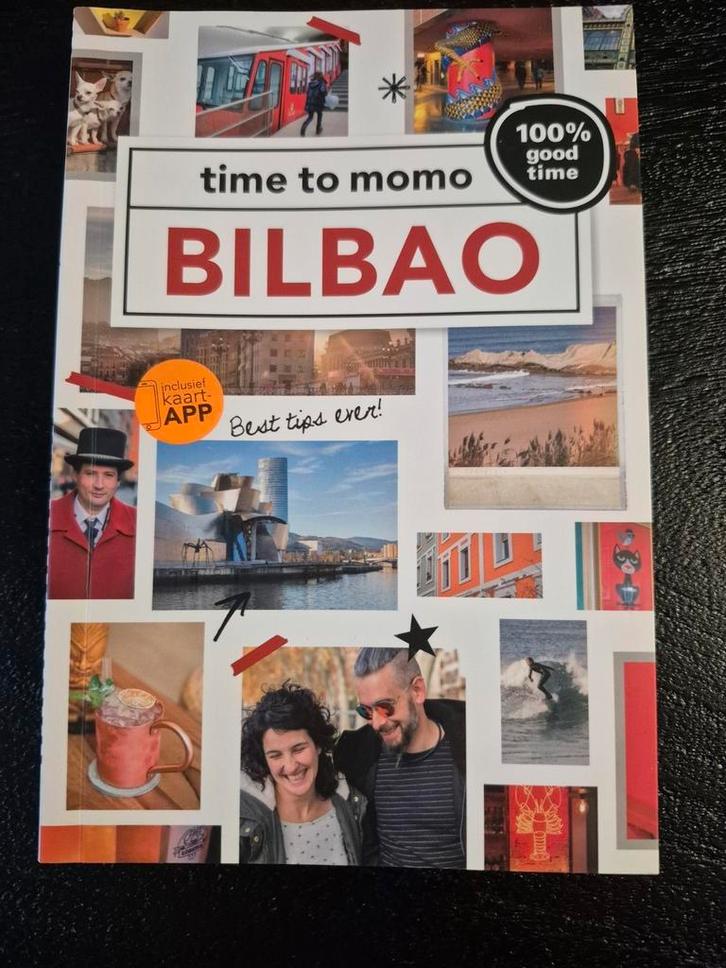 Time to Momo Bilbao Spanje + plattegrond, Boeken, Reisgidsen, Zo goed als nieuw, Reisgids of -boek, Europa, Overige merken, Ophalen of Verzenden