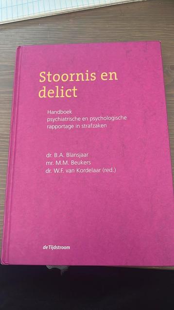 Stoornis en delict beschikbaar voor biedingen