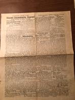Hongerwinter. Nieuwe Bussumsche Courant5 Januari 1945., Boeken, Verzenden, Tweede Wereldoorlog, Overige onderwerpen