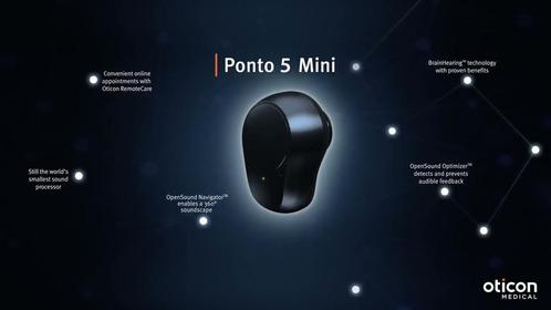 Oticon ponto 5 mini, Diversen, Verpleegmiddelen, Nieuw, Verzenden