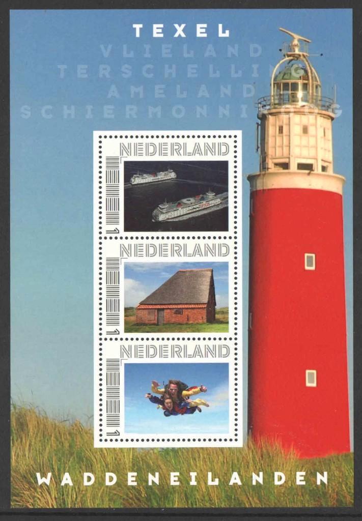 Postzegels Waddeneilanden: Texel 2, Postzegels en Munten, Postzegels | Nederland, Postfris, Na 1940, Ophalen of Verzenden