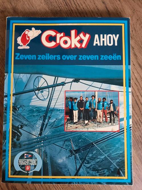 Croky Ahoy, zeven zeilers over zeven zeeën, Boeken, Sportboeken, Gelezen, Watersport en Hengelsport, Ophalen of Verzenden