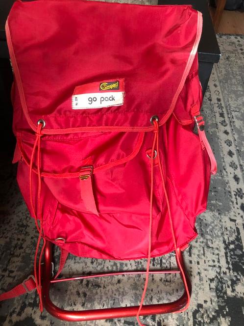 Campari Go pack vintage backpack ~ jaren 1970 retro, Sieraden, Tassen en Uiterlijk, Tassen | Reistassen en Weekendtassen, Gebruikt