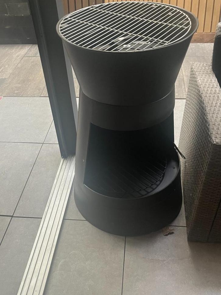 terrashaard Helga - met bbq, Tuin en Terras, Tuinhaarden, Zo goed als nieuw, Ophalen