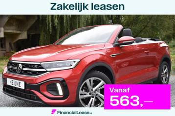 Volkswagen T-Roc Cabrio 1.5 TSI 150PK DSG R-LINE SPORT LEDER beschikbaar voor biedingen