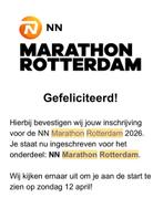 Startbewijs Marathon 2026, Ophalen of Verzenden, Nieuw, Overige typen, Overige merken