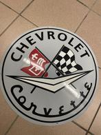 emaille reclame bord chevrolet, Verzenden, Nieuw, Reclamebord