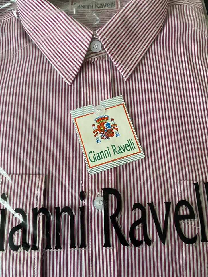 OVERHEMD OVH 4 2 STUKS, Kleding | Heren, Overhemden, Nieuw, Halswijdte 43/44 (XL), Verzenden