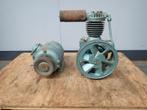 Broom & Wade AC6 Compressor met EMF Dordt 262D motor 1,1kw, Doe-het-zelf en Verbouw, Compressors, Ophalen of Verzenden, Gebruikt