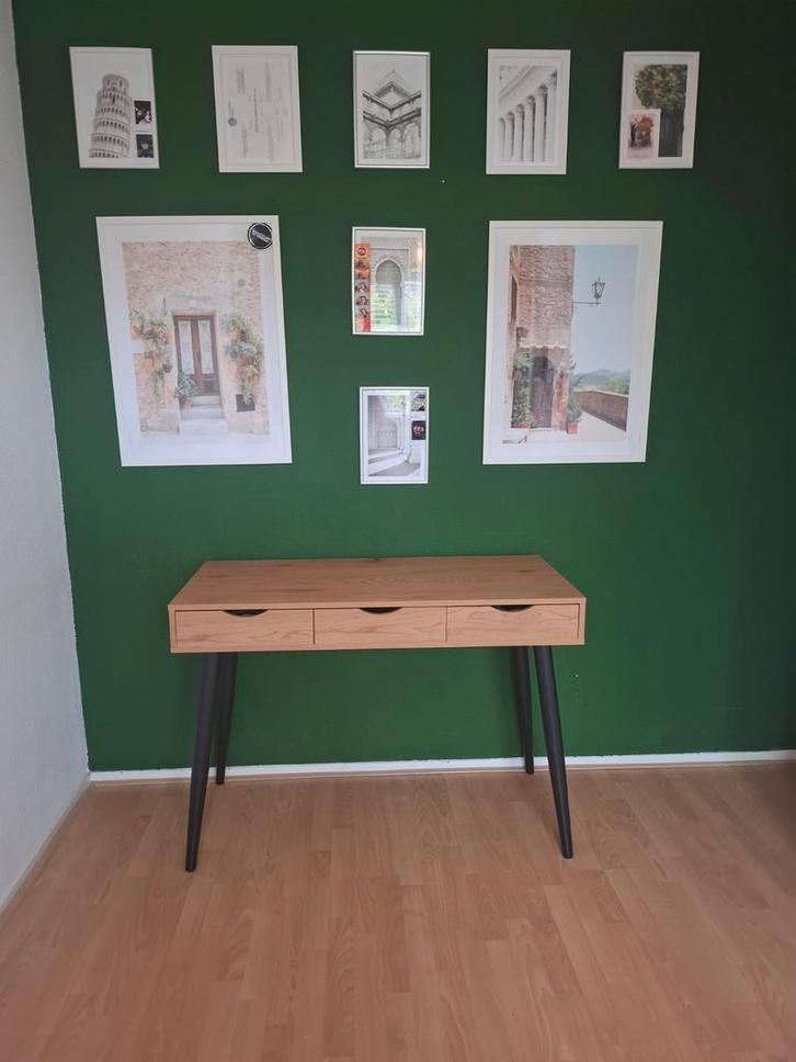 Lisomme Keet Bureau Houtlook - VTwonen, Huis en Inrichting, Bureaus, Gebruikt, Bureau, Ophalen