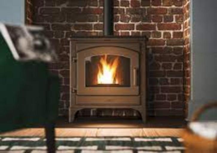 Koopje MCZ Deco Air Maestro+ showroom opruiming (nieuw), Huis en Inrichting, Kachels, Nieuw, Vrijstaand, Pelletkachel, Overige brandstoffen