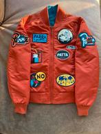 Patta x Piet Parra Reversible Bomber Jacket, Oranje, Ophalen of Verzenden, Zo goed als nieuw, Patta
