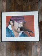 Bruce Springsteen tekening van Twan Luijben in lijst, Minder dan 50 cm, Tekening, Ophalen of Verzenden, Zo goed als nieuw