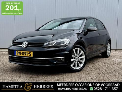 Volkswagen Golf 1.0 TSI Highline zwart, Auto's, Volkswagen, Bedrijf, Te koop, Golf, ABS, Adaptive Cruise Control, Airbags, Airconditioning