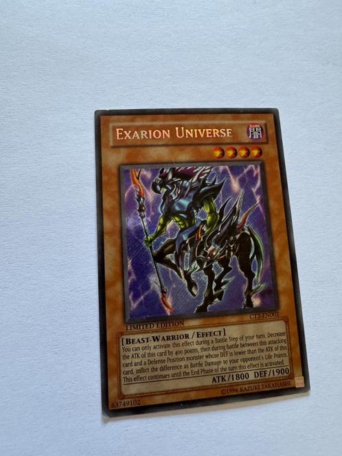 Yu-Gi-Oh! Exarion Universe - CT2-EN002 - Collectible Tins 20, Hobby en Vrije tijd, Verzamelkaartspellen | Yu-gi-Oh!, Zo goed als nieuw