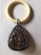 Zilveren rammelaar jaren 50-tig Hans en Grietje, Antiek en Kunst, Antiek | Goud en Zilver, Ophalen of Verzenden, Zilver
