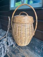 Vintage grote rotan mand, Ophalen of Verzenden, Rond, Mand