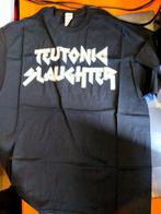 Bandshirt Teutonic Slaughter logo XL, Ophalen of Verzenden, Nieuw, Maat 56/58 (XL), Zwart
