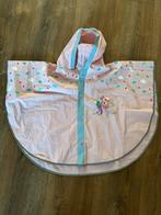 Zgan regenponcho mt 98-116 unicorn roze/blauw, Caravans en Kamperen, Ophalen of Verzenden, Zo goed als nieuw, Regenjas