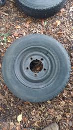 5 banden en velgen Peugeot j7 j9 Michelin 19r400, Ophalen, Gebruikt