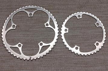 Vintage Shimano 600 Kettingbladen 52/42 FC-6207, FC-6400 beschikbaar voor biedingen