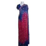 Prachtige zijden sari, Kleding | Dames, Gelegenheidskleding, Ophalen of Verzenden, Nieuw, Maat 38/40 (M), Overige typen